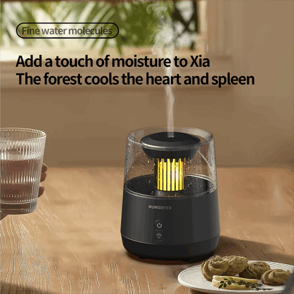 Raindrop Aromatherapy Diffuser Home Desktop Colorful Large Mist Volume Smart Air Essential Oil Humidifier - 图片 5