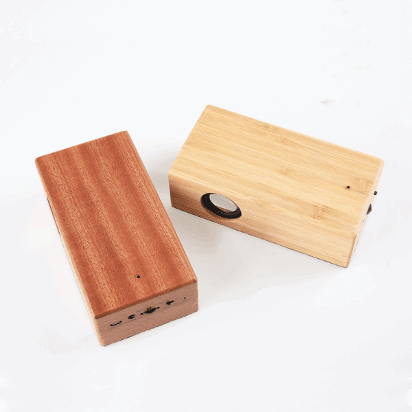 FYD-928 Solid Wood Smart Bluetooth Speaker Mini Portable Induction Small Speaker Wireless Resonance Subwoofer - 图片 6