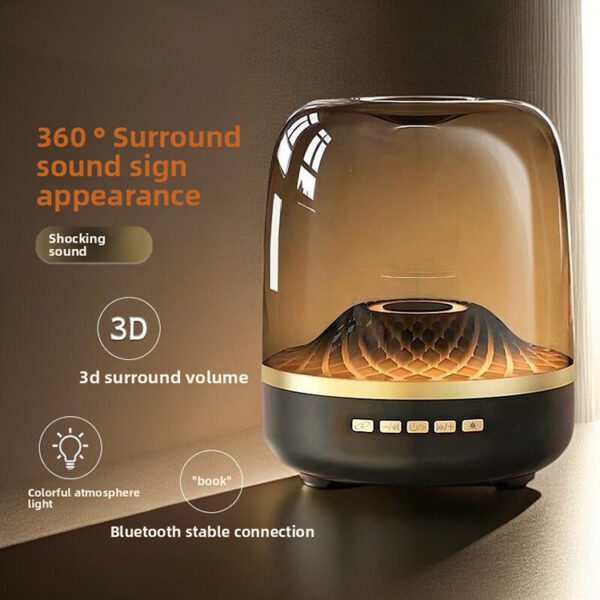 Heavy Bass Wireless Bluetooth Mini Speaker Outdoor Audio Card Slot Voice Broadcast Mini Smart Speaker - 图片 3