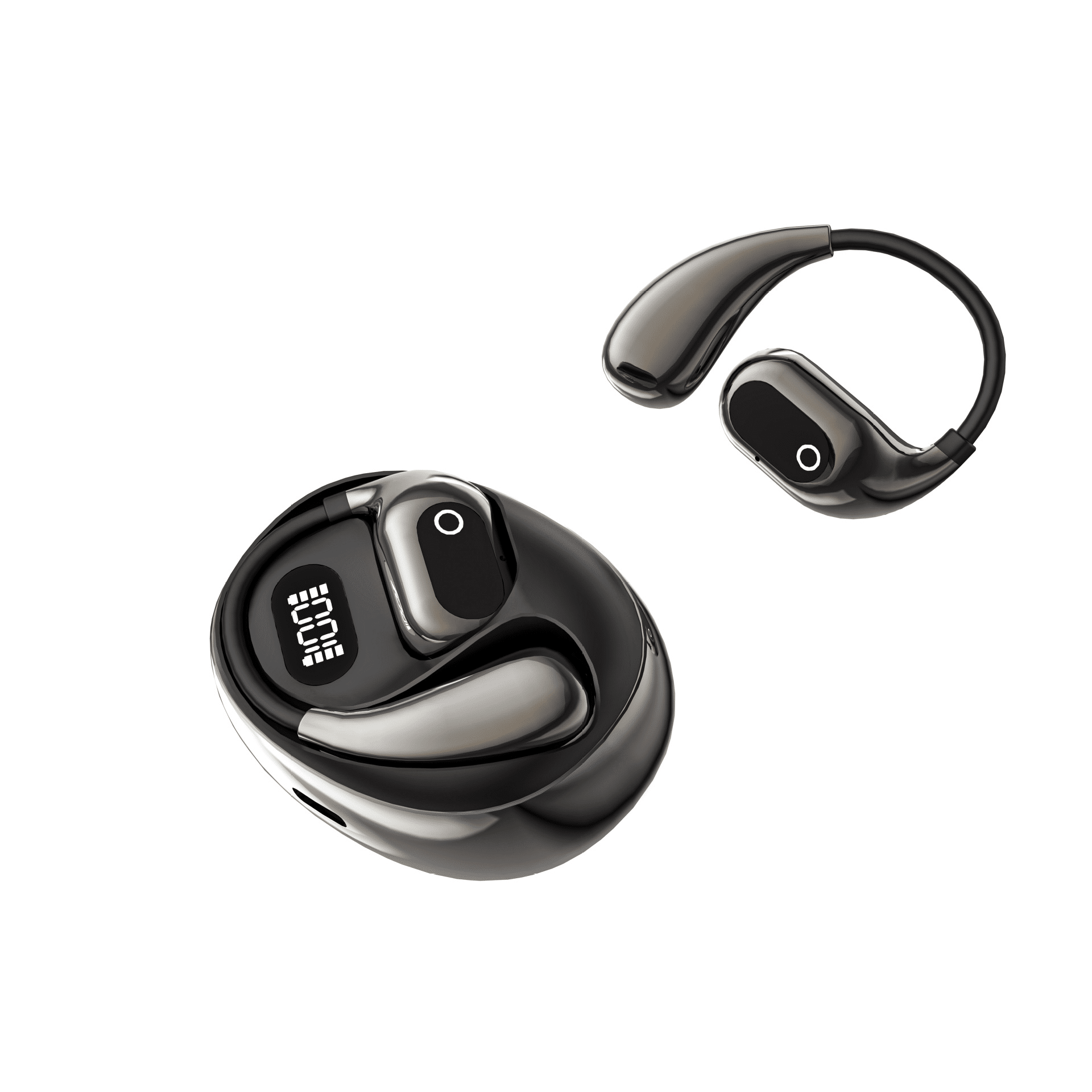 Smart AI Translation XG99 Bluetooth Earphones Ultra-Long Battery Life OWS Non-In-Ear External Hanging Earphones