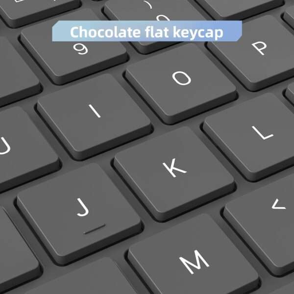 Bluetooth Dual-Mode Ultra-Thin Office Keyboard with AI Function Keys Rechargeable Tablet Computer Wireless Silent Business Keyboard - 图片 4