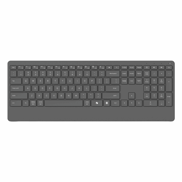 Bluetooth Dual-Mode Ultra-Thin Office Keyboard with AI Function Keys Rechargeable Tablet Computer Wireless Silent Business Keyboard - 图片 8