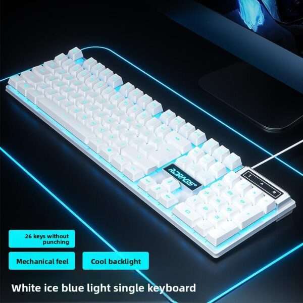 Mechanical Keyboard Mouse Set True E-Sports Gaming Business Silent Laptop Desktop Computer - 图片 10